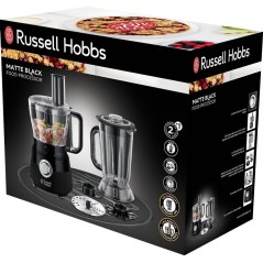 Russell Hobbs 25L Kitchen Machine - Sleek Black Design for Effortless Cooking & Baking - Model 5038061109580